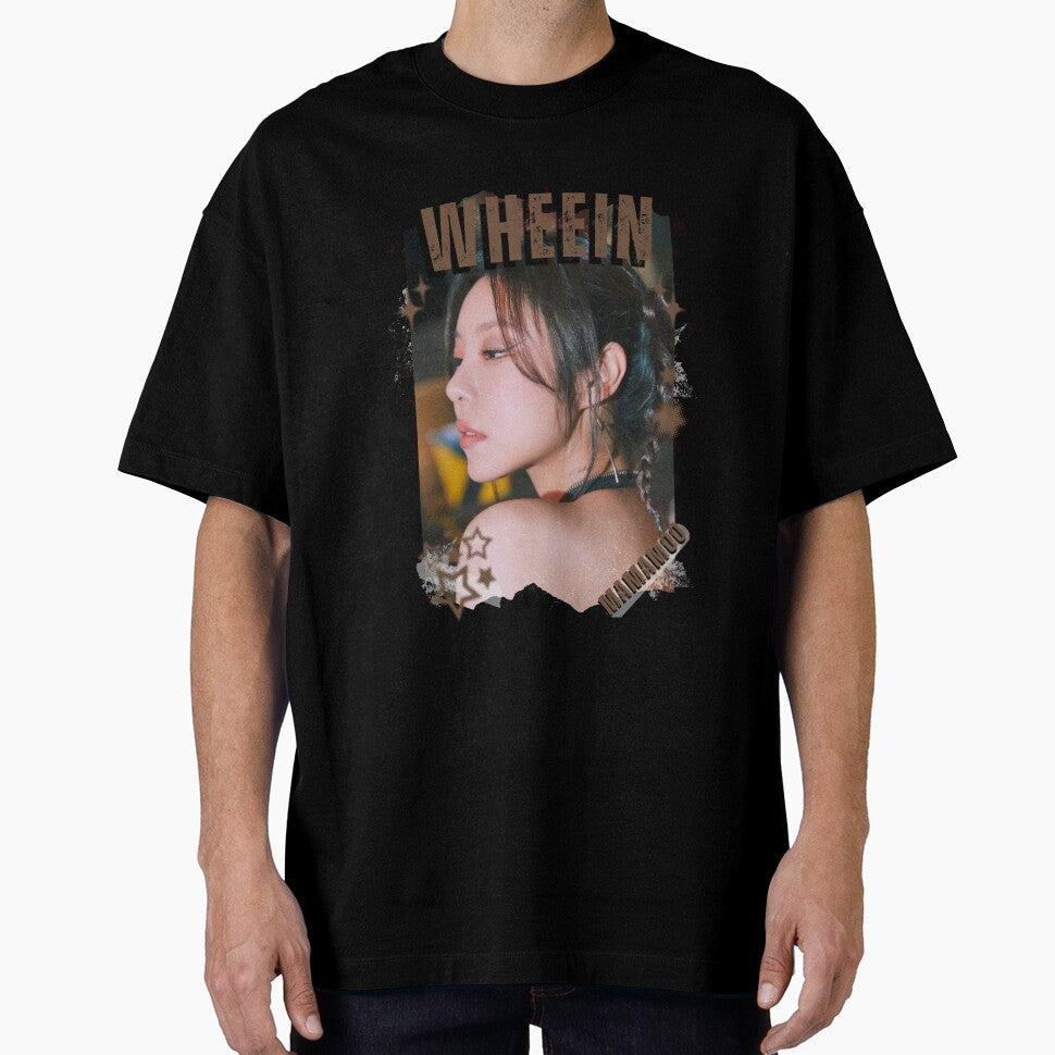 Mamamooo Wheein Kpop Female group Scrapbook Collage Cozy Y2K Vintage Design by HELL0WBELLO