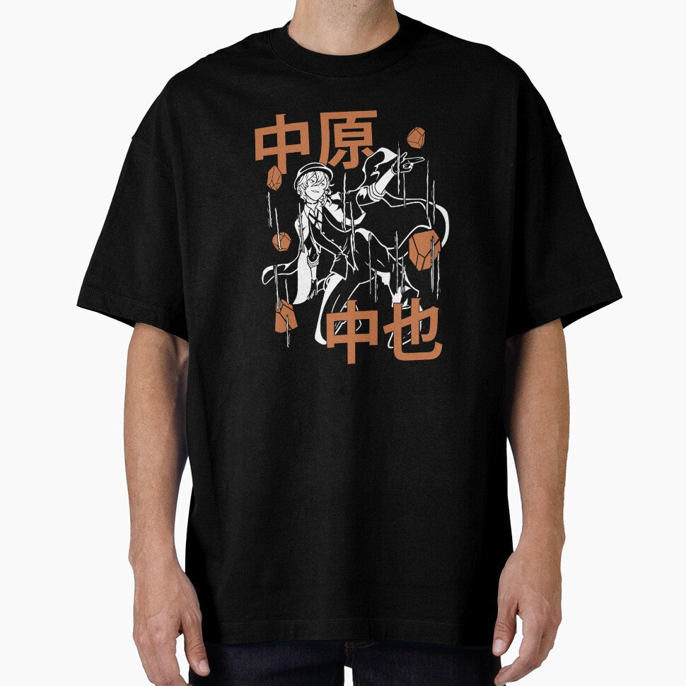Shop Our Chuuya Nakahara Click Bungou Stray Dogs Shirt Anime Chuuya Nakahara Tee Manga Fan Gift by danibotka12