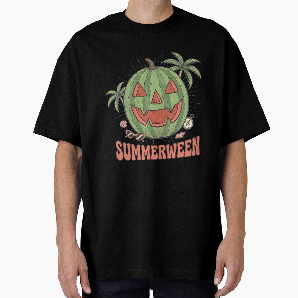Summerween Watermelon Jack O Lantern Pun by Sugengthecraftd
