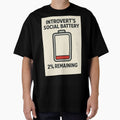 Introvert Social Battery 2% by PeodeesCrazy