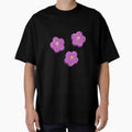 Y2k Purple Flowers by lollydesigned