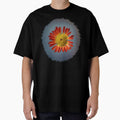 Orange And Yellow Daisy In A Grunge Style by Heathermarie321