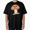 Cute Kawaii Smiling Mushroom Pattern by PatternInArt