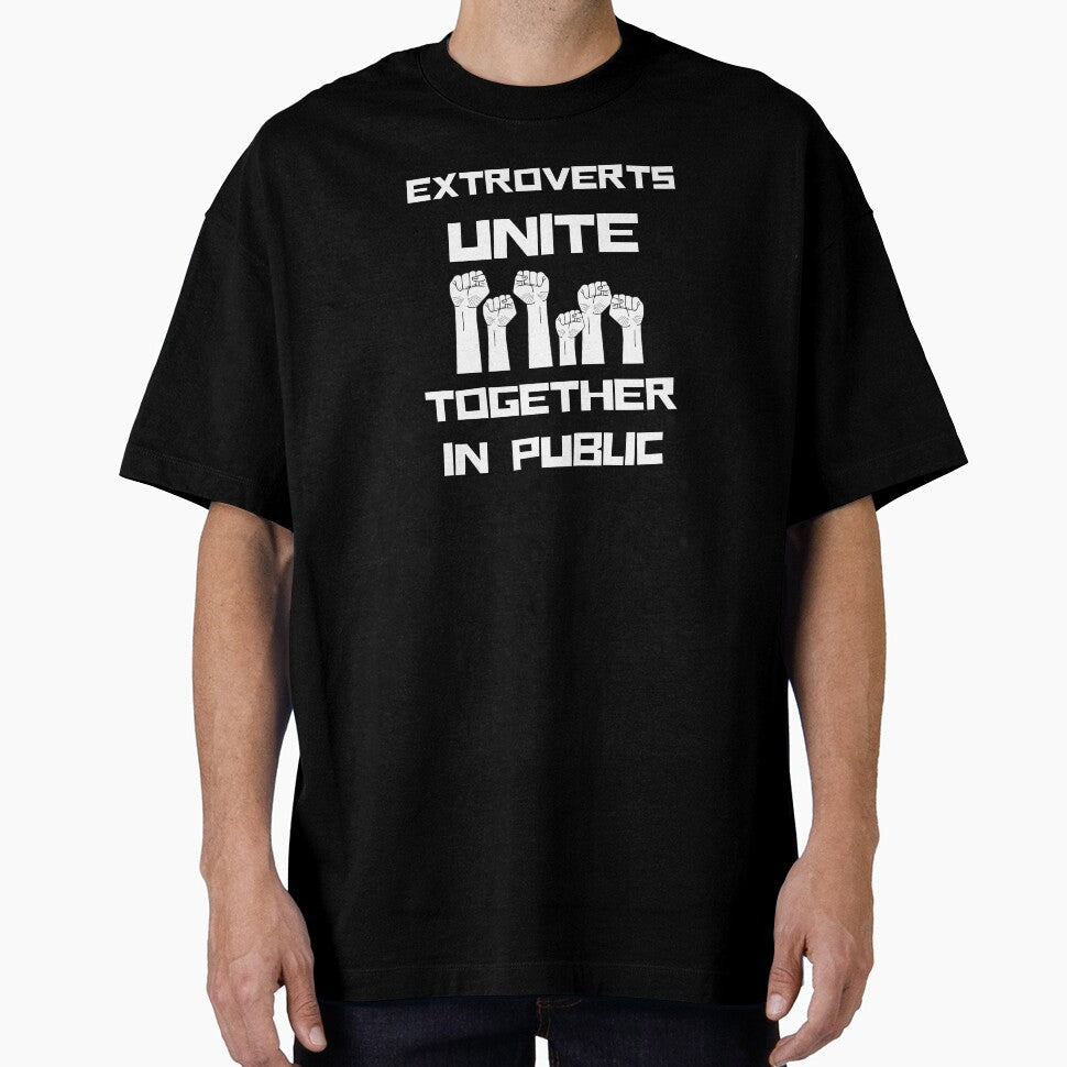Extrovert unite together in public by Zilch-o