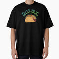 Tacoholic fun graphic taco design by StephJChild