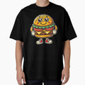 Hamburger Funny Retro Hamburger Lover by BlueBerry-Pengu