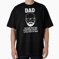 Dad The Man Who Has Everything Except A Full Head Of Hair - This is a funny gift for a dad who has everything—except hair—and knows how to laugh about it. by ZyziowskyArt