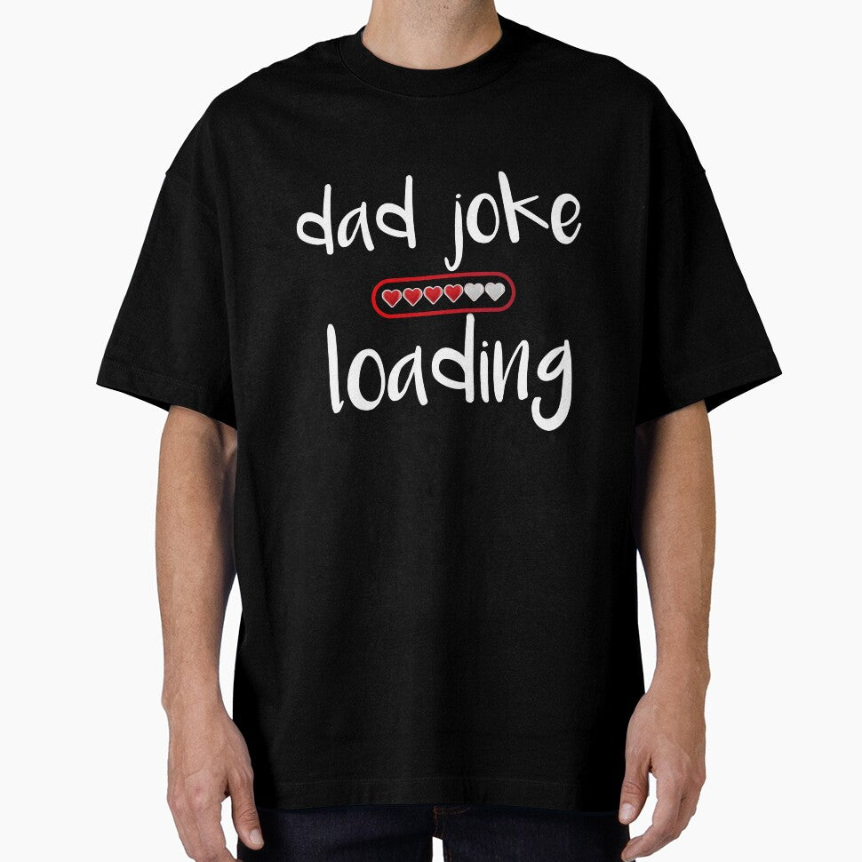 dad joke loading, funny shirt for dad, Fathers Day gift, dad t shirt, shirt for dad, dad gift, gift for dad, new dad gift, baby announcement, funny saying men's shirt Slim Fit T-Shirt by Lovely Stor