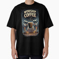 Worship Coffee – Funny Cult Coffee Lover Design by ArtistasSHOPS