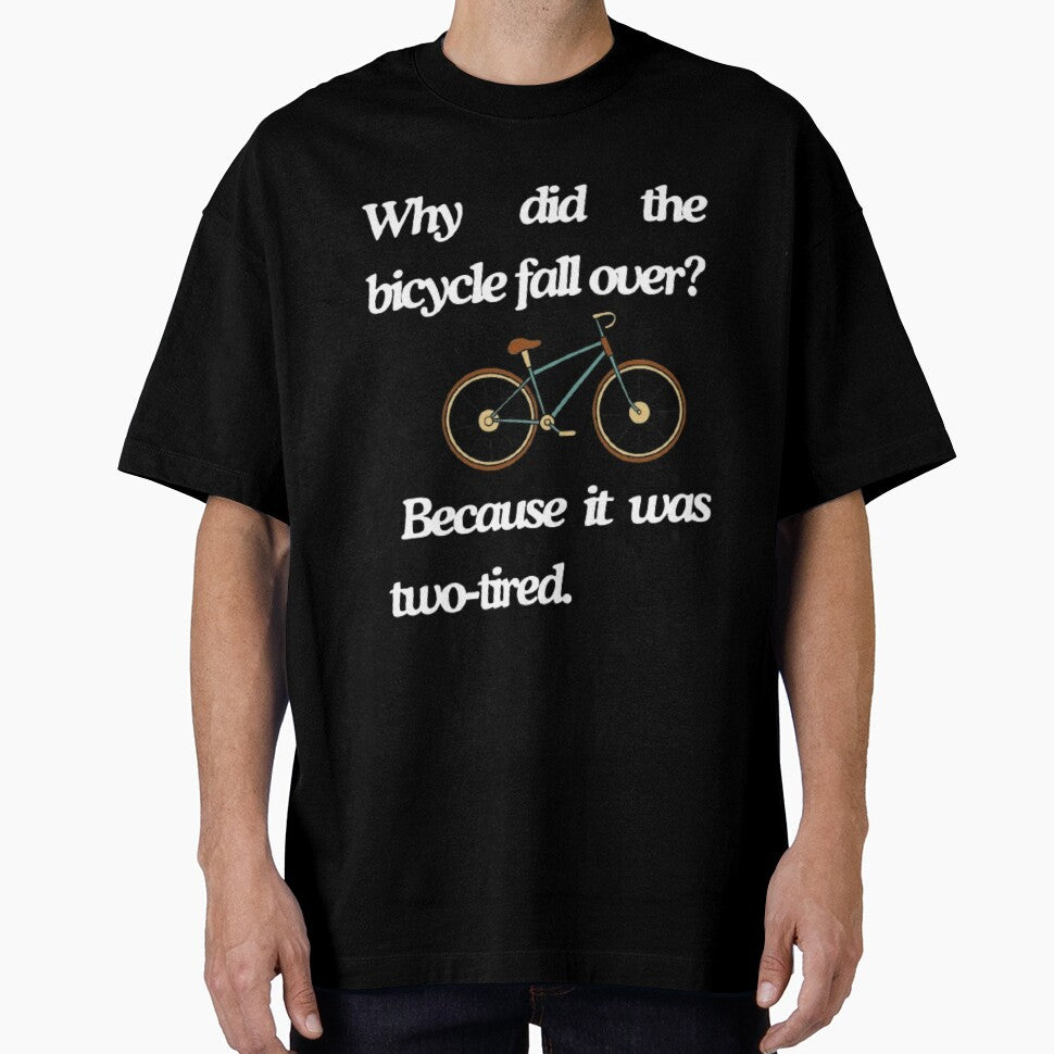 Why did the bicycle fall over? Dad Joke by GhostlyShadow