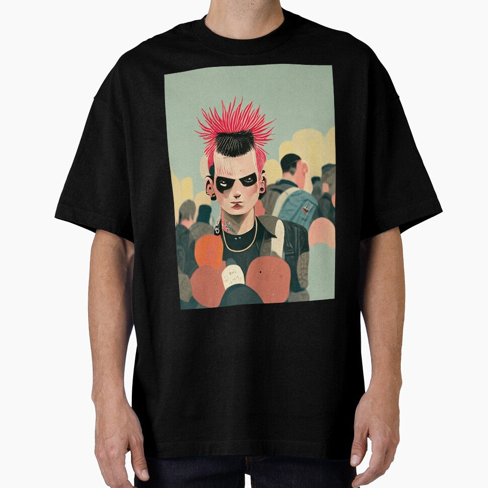 Punk Portrait by deificusArt