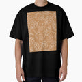 Minimalist Floral Leaf Pattern Earth Toned by SoloTravelerSt