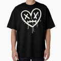 Grunge Dead Heart- White by MizMartini