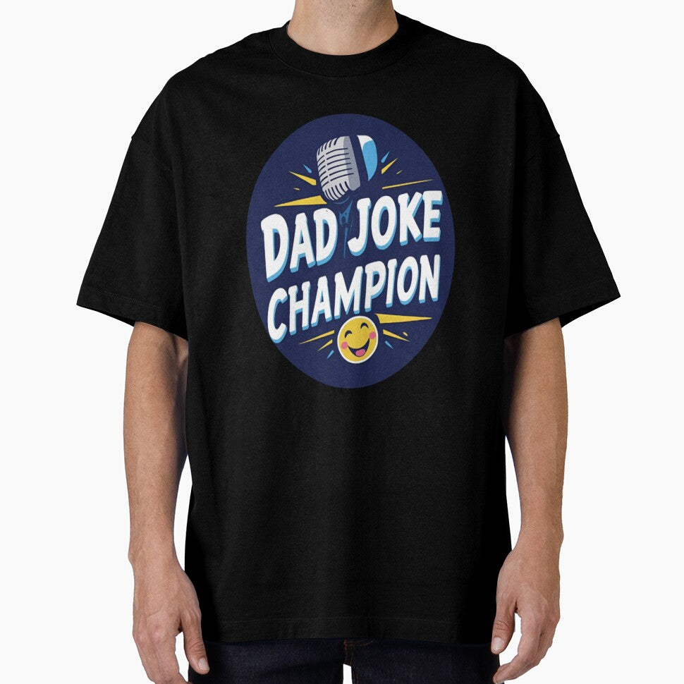 Dad Joke Champion - Funny Father's Day by MadetoCreate21