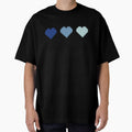 My blue fading heart by VZORY