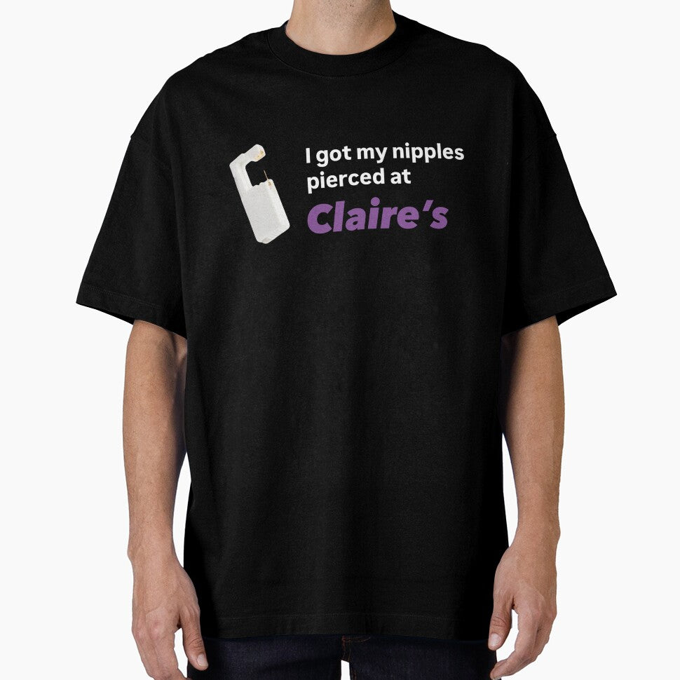 I got my nipples pierced at claire's by AbbysWorld's a Shop