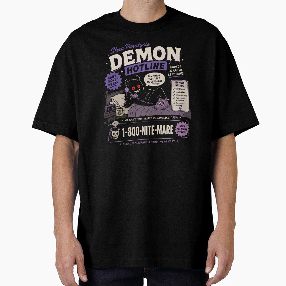 Sleep Paralysis Demon Hotline by GhoulishGraphX