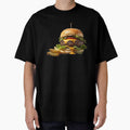 Gourmet Cheeseburger Indulgence by Prachodayat Artworks