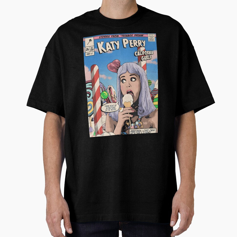 Retro Comic Cover Katy Perry Music Artwork by DuckworthSixta
