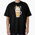 Kawaii Halloween Candy Corn Milkshake Cute Pastel Drink Character by ThaiArtShop