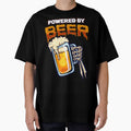 Powered by beer - Cheers Skeleton Hand by BeerTeesAndMore