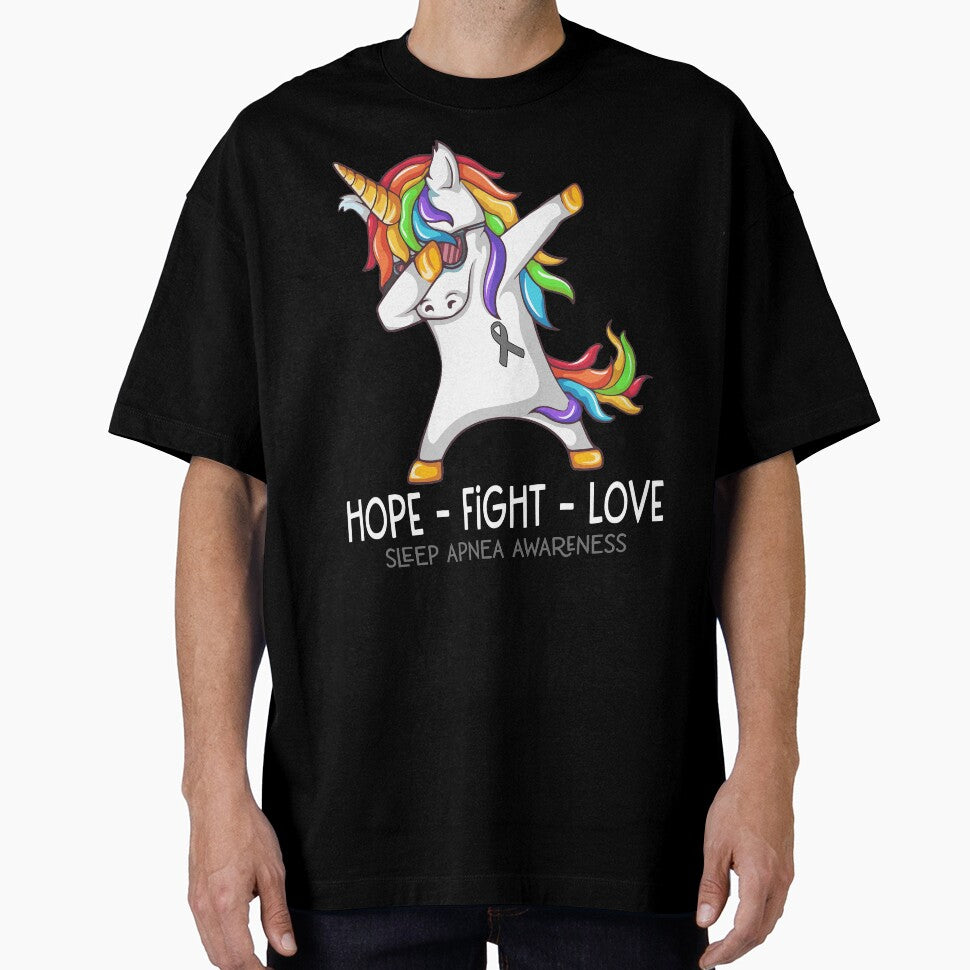 Hope Fight Love Sleep Apnea Awareness by Brad-FI