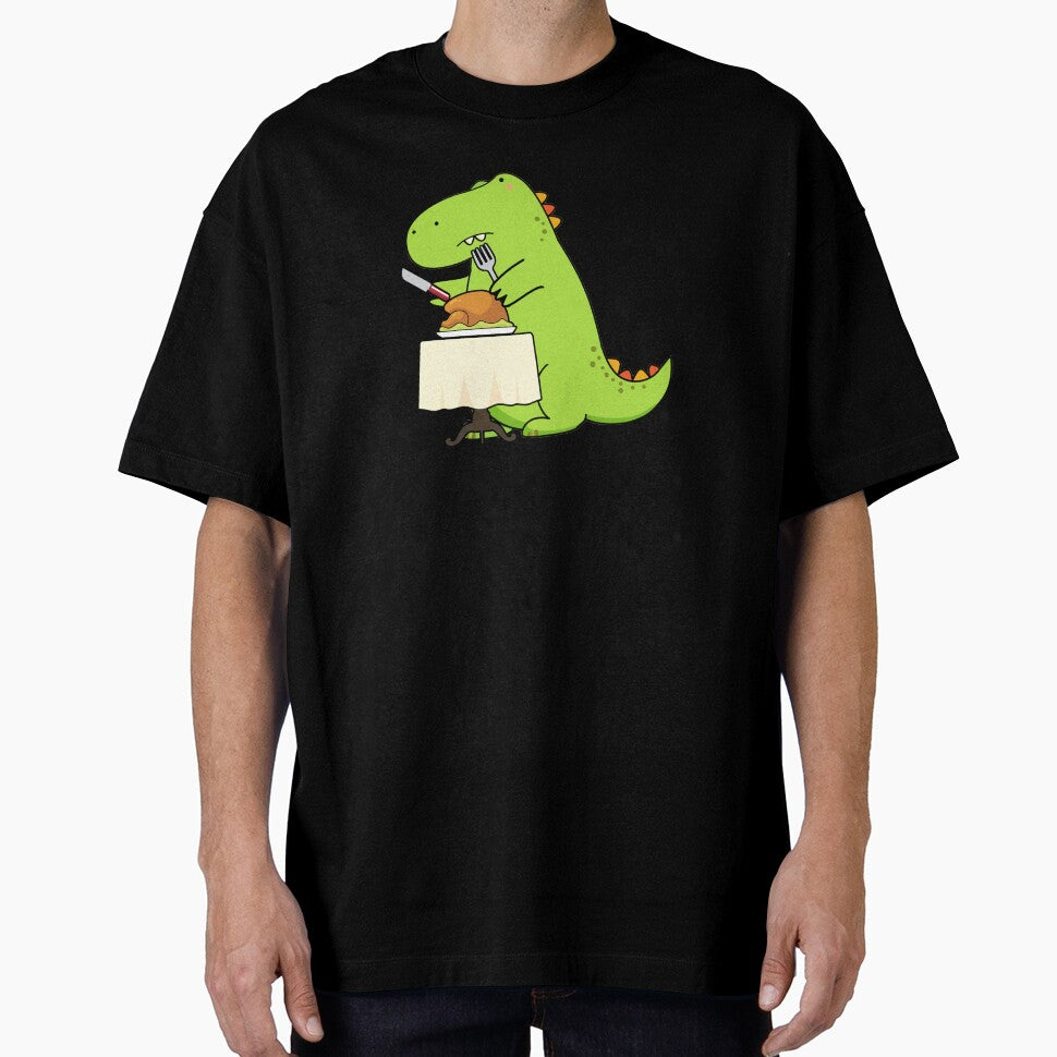 Dine-osaur Funny Dinosaur Pun by punnybone