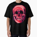 Skull with color twirl by Punkpaws