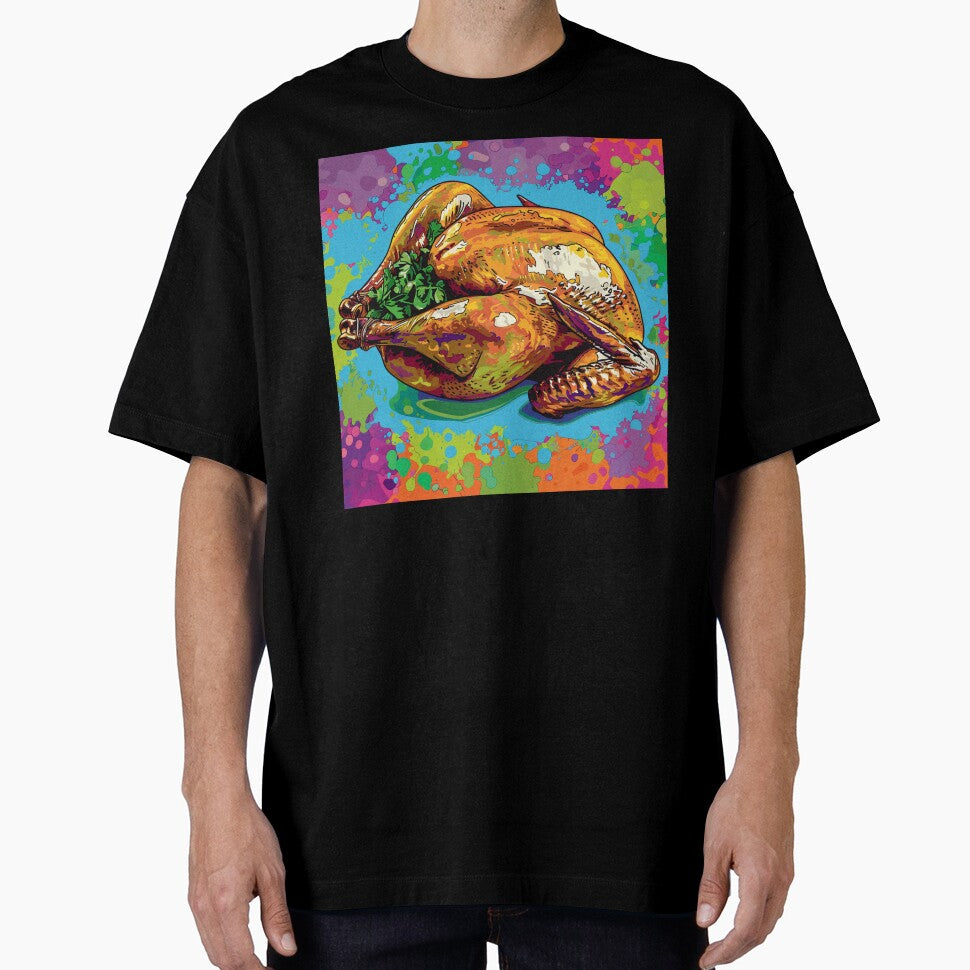 Roast Chicken Pop Art 2 by AstroRisq