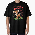 I'm So Fawned Of You! Kawaii Baby Deer Pun by PMCreative