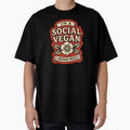 I'm a Social Vegan I Avoid Meet by DemureArtsy