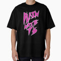 Plain Ts Neon Pink Sharp Pop Punk Emo by ammo77