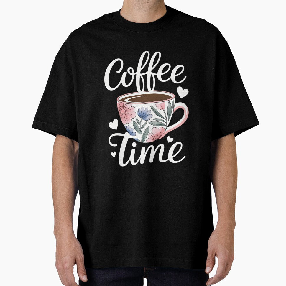Coffee Time Cute Coffee Lover Women by IdunayaStore