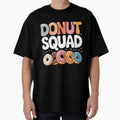 Donut Squad: Funny Donut Lover Clipart Birthday Party Sweet Dessert Bakery Art by NewaveBoutique