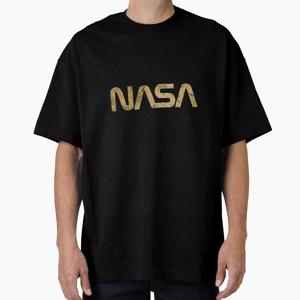 NASA Vintage Emblem 1975-1992 - Gold Edition T-Shirt_1641879 by weekendfriends
