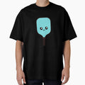 Blue Kawaii Pickleball Paddle by Neeshki