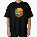 Burger Tasting Guy (Black) by sunset-capturer