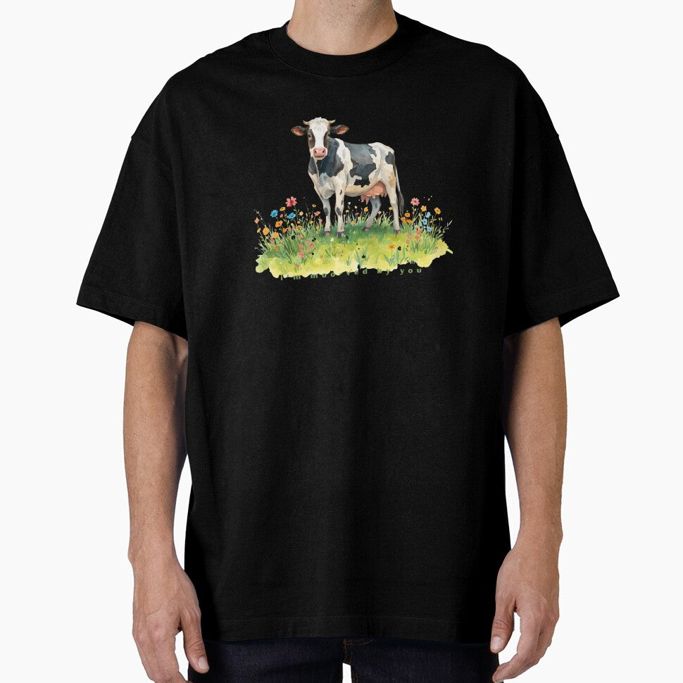 I’m Moo-ved By You - Cute Pun | TeeHee Puns Funny Design by TeeHee Puns