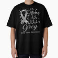In October We Wear Grey Ribbon Sleep Apnea Awareness by largellie
