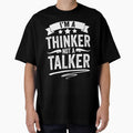 Funny Introverted Personality I Am A Thinker Not A Talker by Nessshirts