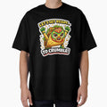 Nacho Libre Taco Funny Wrestling Taco Cartoon T-Shirt Design by Kevin Shearer