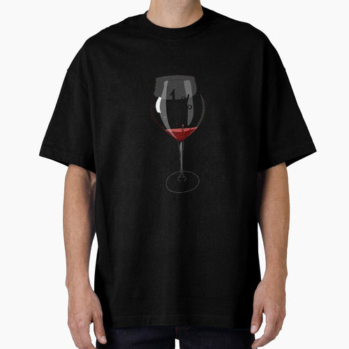 A glass of sweet wine. Red wine. by Anastasiia Yurevych