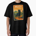 Mudi Hungarian Herding Dog Art by Flying Doggo