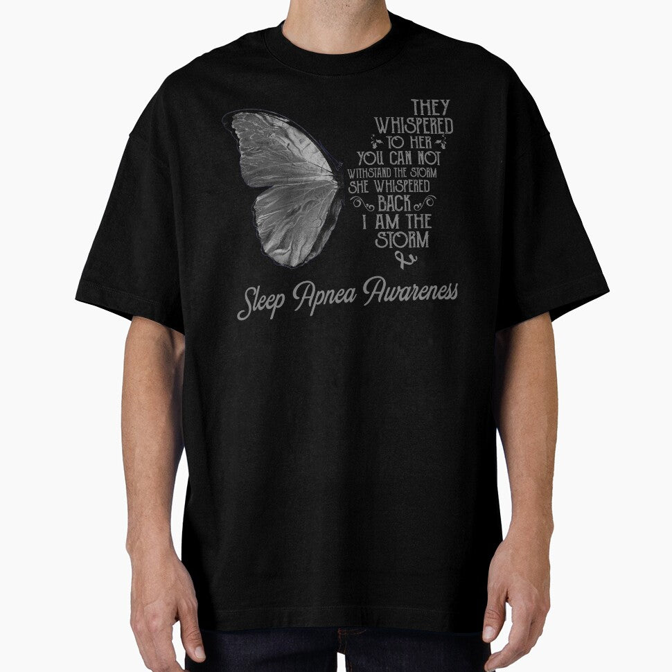 Butterfly I Am The Storm Sleep Apnea Awareness by whlrcheryl