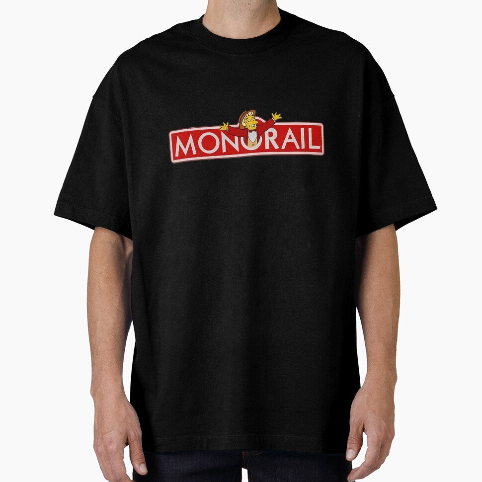 Lyle Lanley Monorail Logo Cartoon by CMSenseiStore