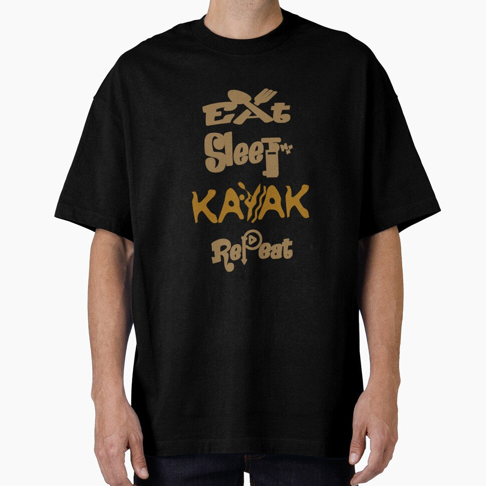 Eat sleep kayak repeat, by Chakilogy