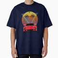 Ferrari F40 80s Retro Synthwave Outrun Style by Miles & Myles