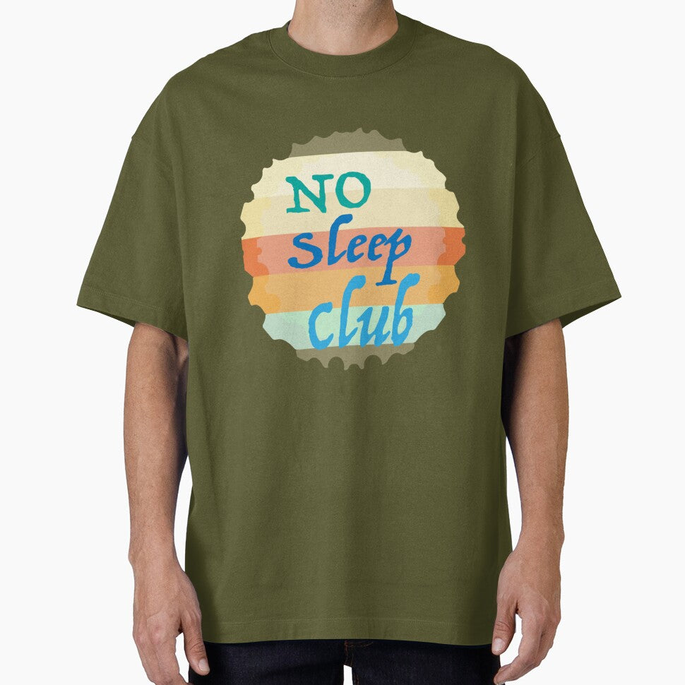 Women Men No Club Sleep Funny Design by AhoofeCLS