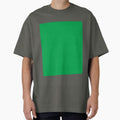 Plain Solid Color Green Vivid Green Medium Green 2 by mimihuang creations