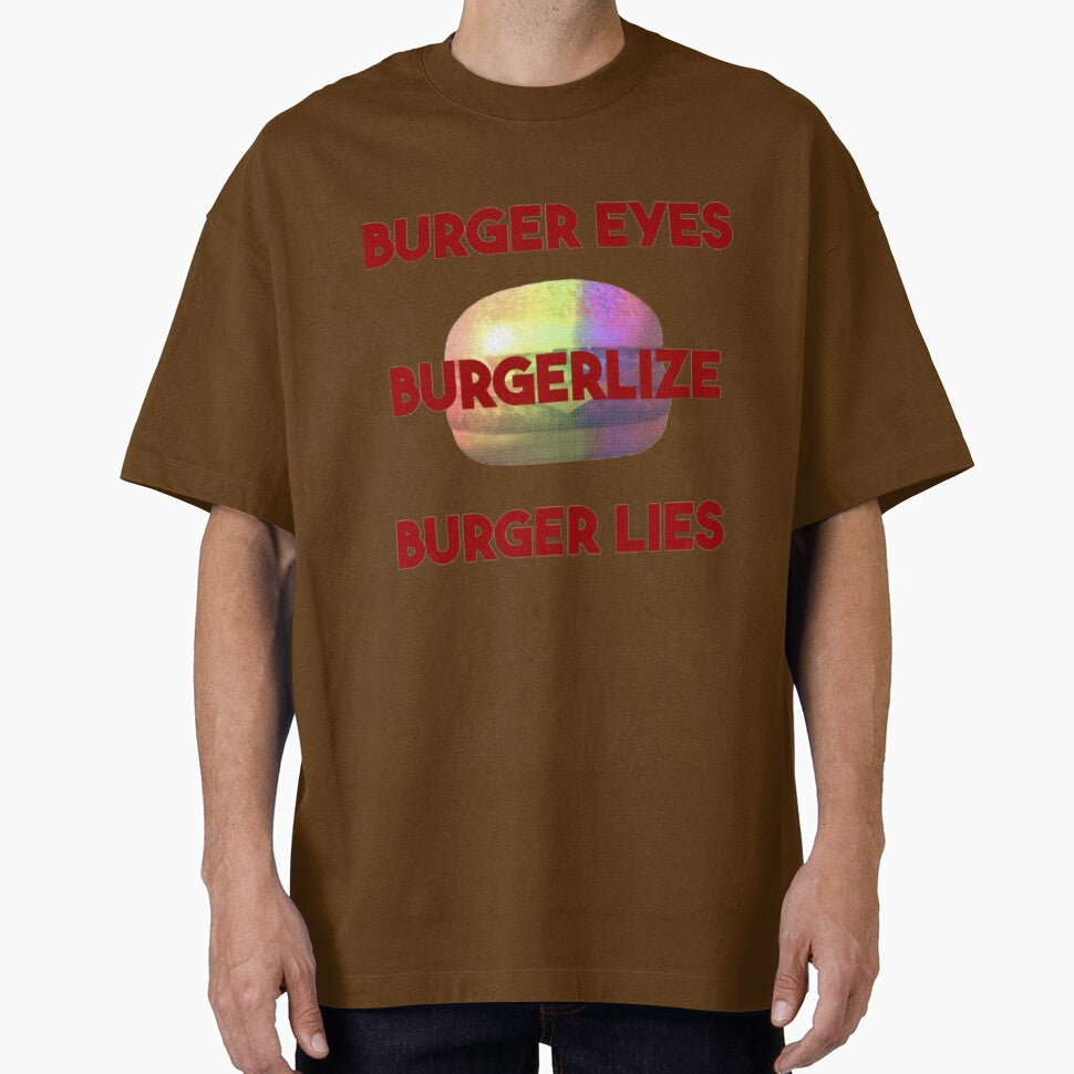 burger eyes burgerlize burger lies by trinketgal